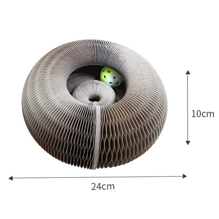 LM1012 Organ Cat Scratching Board Cat Toys With Bell, Organ Shape