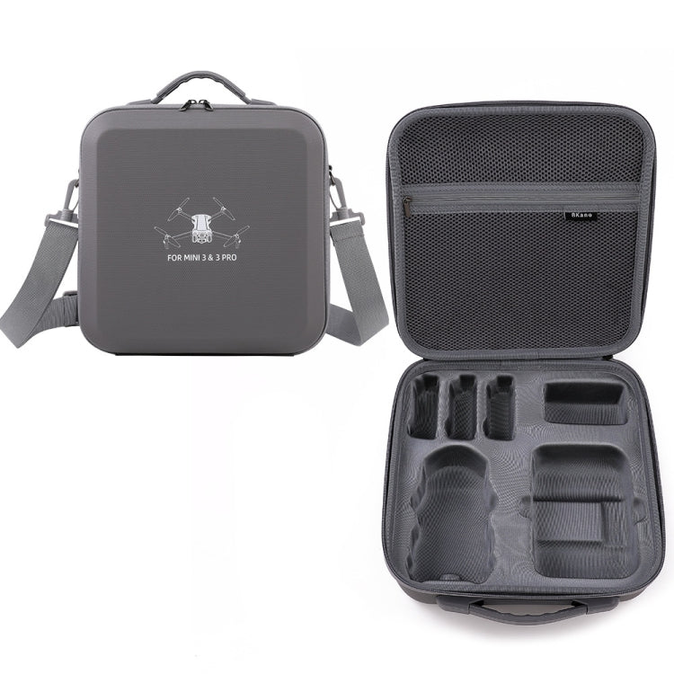 For DJI Mini 3 / Mini 3 Pro BKANO PU Storage Bag Portable Shoulder Bag Messenger Bag, M3-012 RC-N1 Version, M3-012 RC Version
