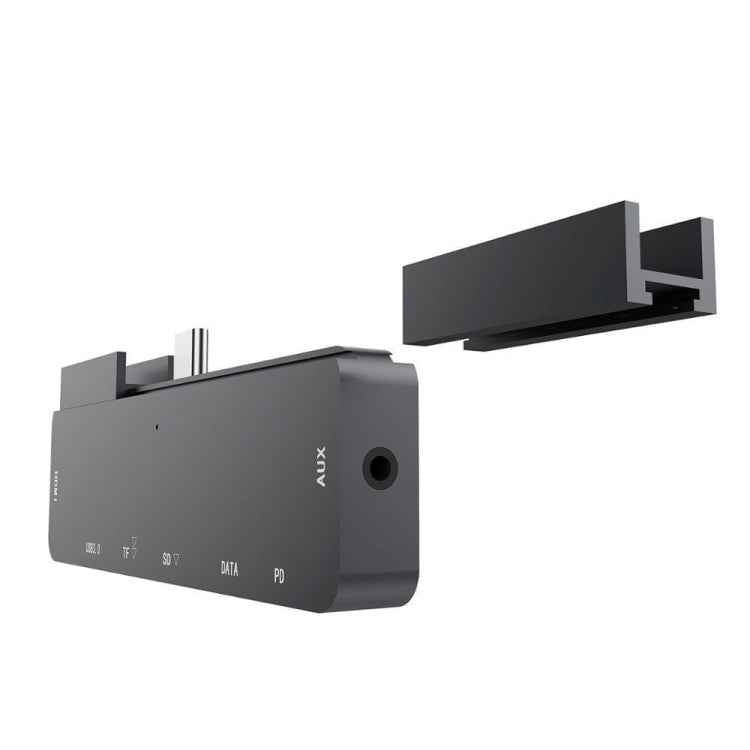 For IPad Pro 7-In-1 HDMI 4K + 3.5mm Audio + SD/TF+ 1 USB 3.0 + USB-C/Type-C + PD USB-C Docking Station