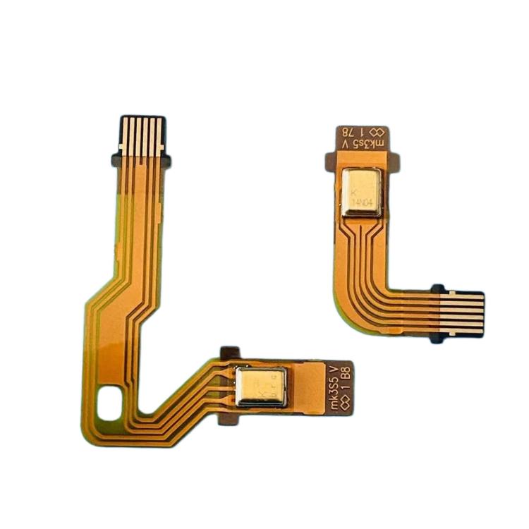 Cable flexible de micrófono para mando de PS5, piezas de reparación, largo, corto, un par