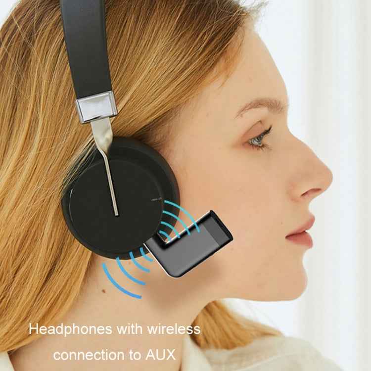 S-18 Car Mini AUX Audio Adapter Wireless Bluetooth 5.0 Receiver