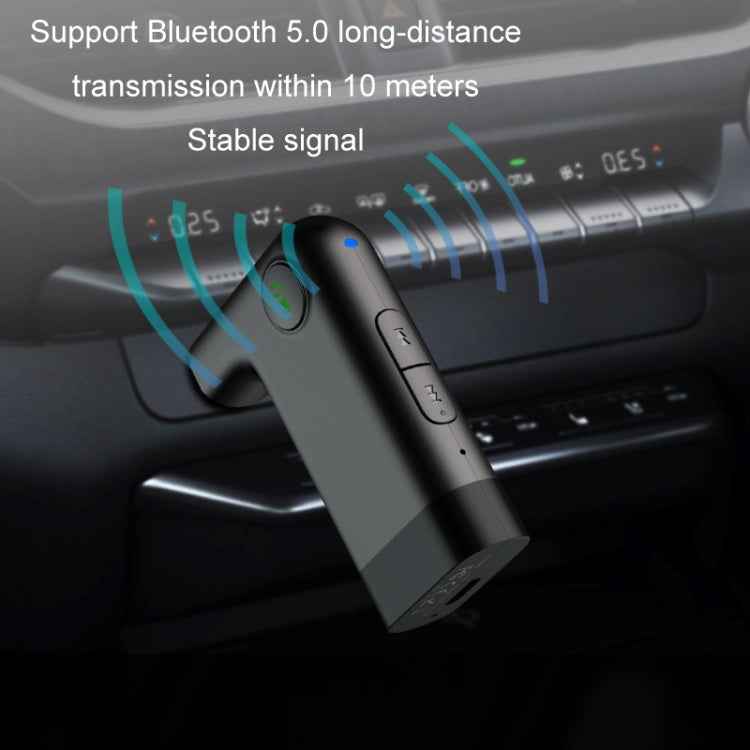 S-18 Car Mini AUX Audio Adapter Wireless Bluetooth 5.0 Receiver