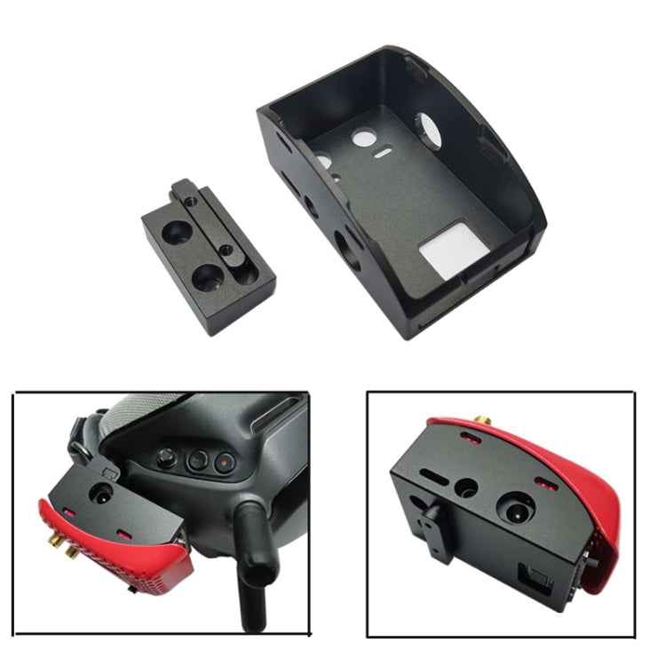 For DJI FPV Goggles V1 V2 Receiver Module 3.0 & 3.0 Plus Mount Holder Protector Case Cover