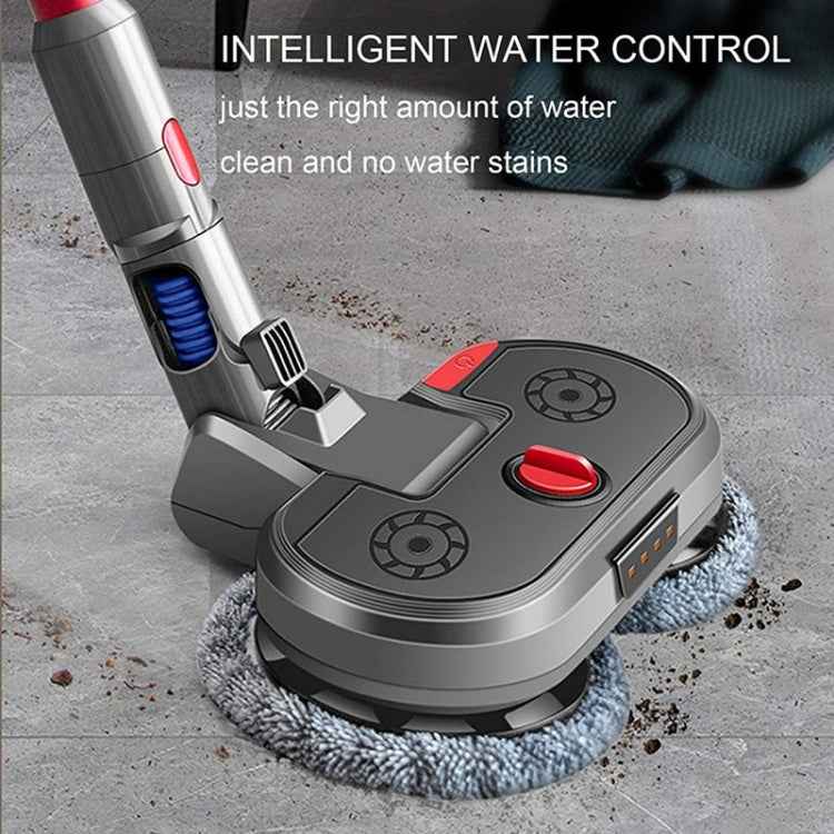 Vacuum Cleaner Electric Mopping Head Integrated Water Tank With 6pcs Rag