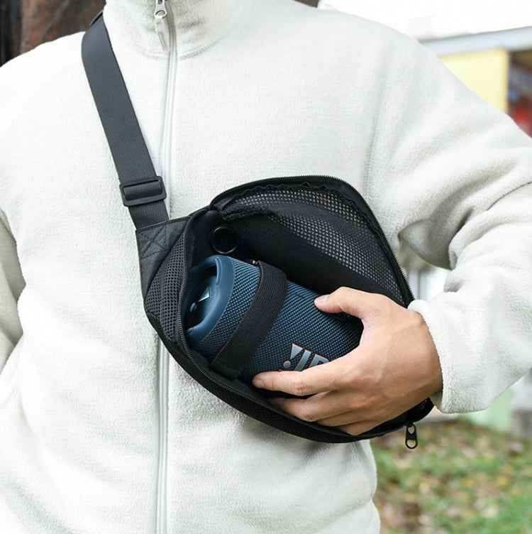 Universal Bluetooth Speaker Messenger Bag Chest Bag Handbag For JBL Flip Series/UE BOOM 3/Beats Pill Etc