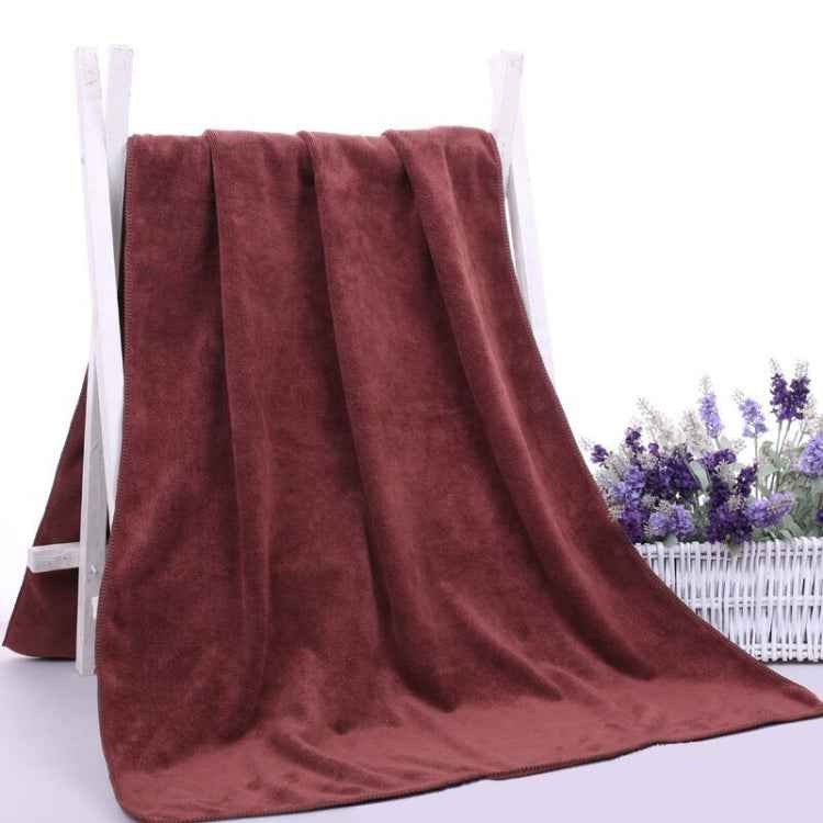 Nano Thickened Large Bath Towel Hairdresser Beauty Salon Adult With Soft Absorbent Towel, 25x25cm, 30x30cm, 30x60cm, 30x70cm, 35x75cm, 70x140cm