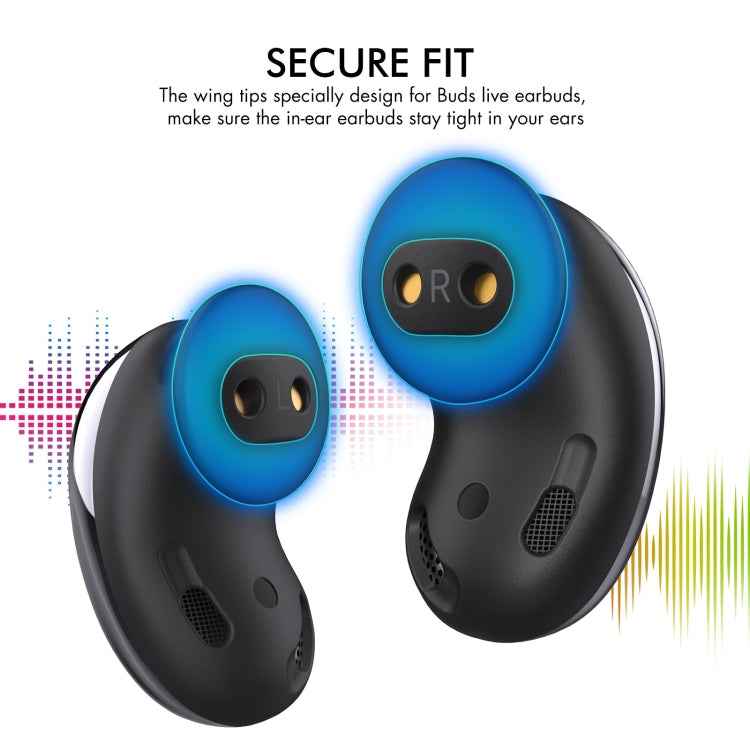For Samsung Galaxy Buds Live AhaStyle PT132 S+M+L Silicone Earbud