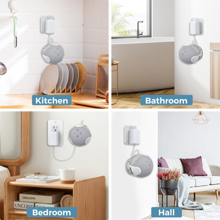 For Amazon Echo Dot 4/5 AhaStyle PT183 Speaker Wall Storage Stand