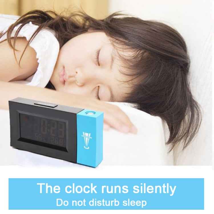 8290 Electronic Colour Screen Weather Clock Weather Forecast Projection Clock Rotatable Digital Clock