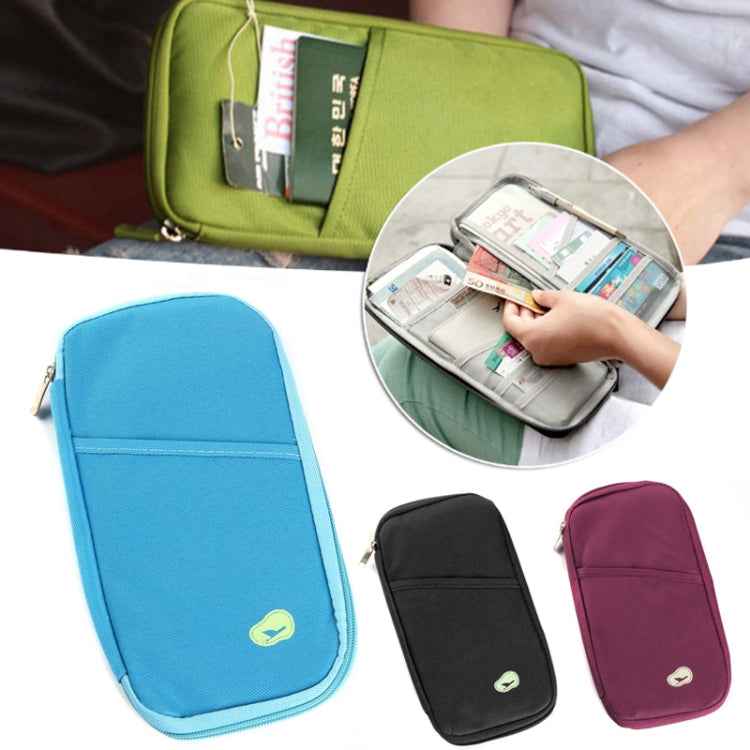 Travel Storage Passport Document Bag Multifunctional Ticket Holder Card Holder