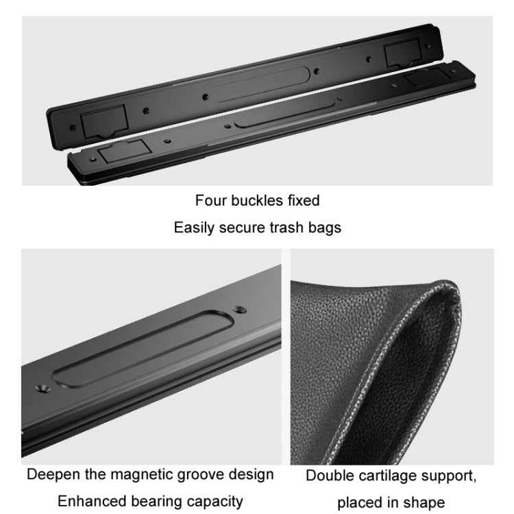 Car Garbage Bag Rear Seat Folding Storage Bag