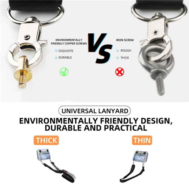 For DJI Mini 3 Pro RC Smart Controller RCSTQ Lanyard Drone Accessories