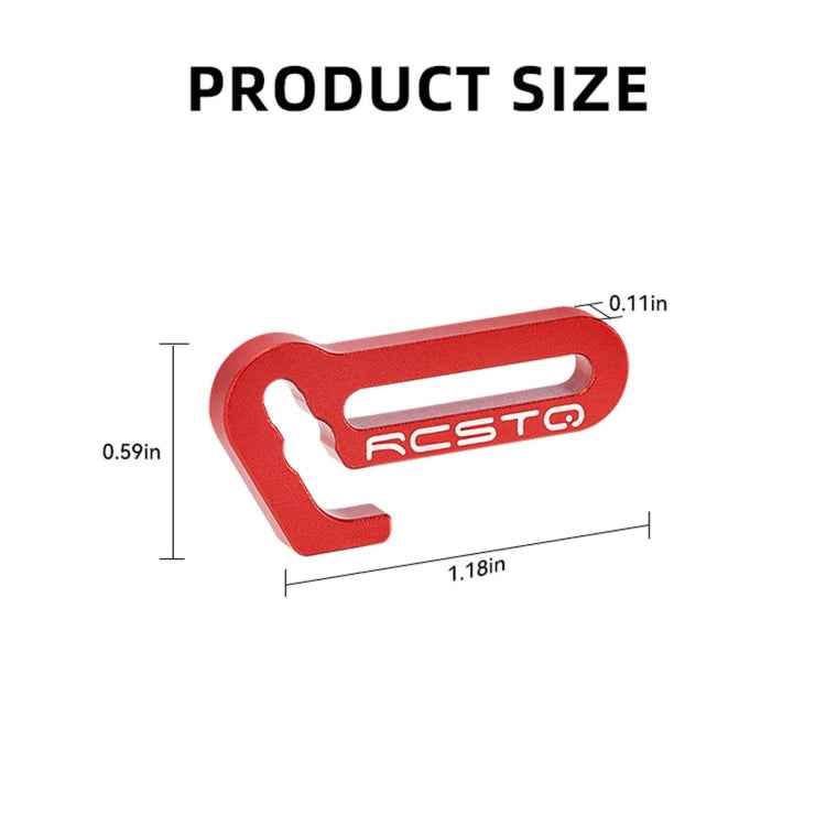 For DJI AVATA Goggles 2 RCSTQ Aluminum Alloy Anti-falling Wire Fixing Parts