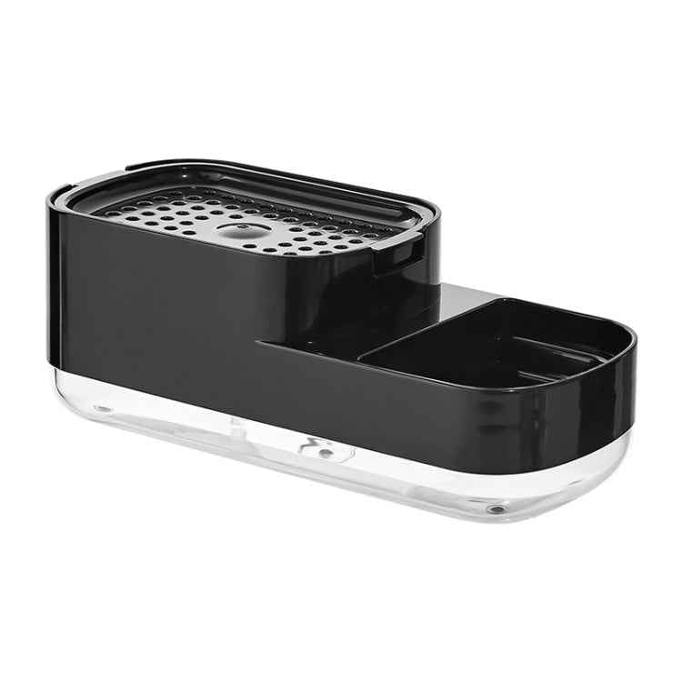 Soap Dispenser Bottle Automatic Liquid Soap Dispenser Kitchen Sponge Brush Storage Box