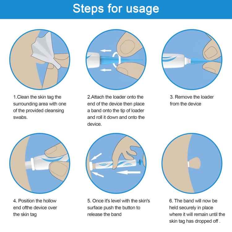 2 IN 1 Auto Skin Tag Remover Device Adult Mole Wart Remover Face Care Beauty Tools