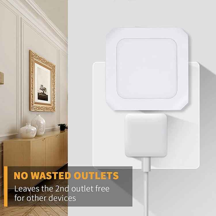 Stepless Dimming Induction Night Light Square Light Guide Plate Baby Night Light