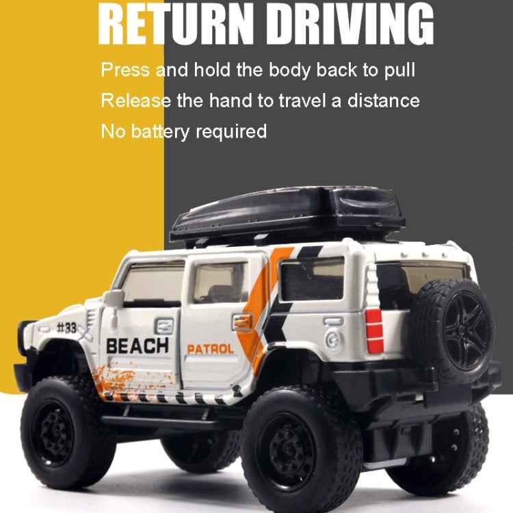 1:36 Simulation Off-Road Alloy Car Model Double Open Door Children Toy Car