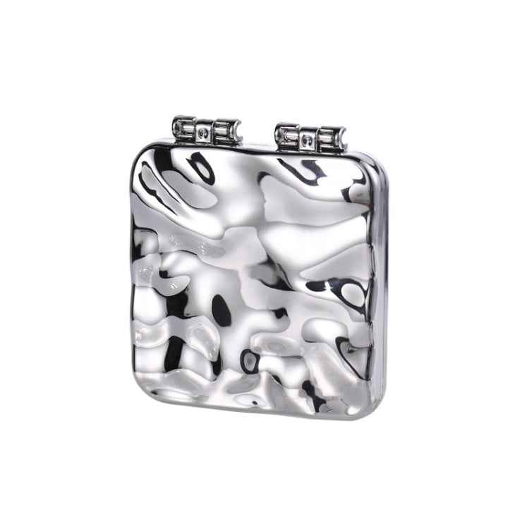 Desktop Mini Electroplating Makeup Double-sided Mirror For Ladies