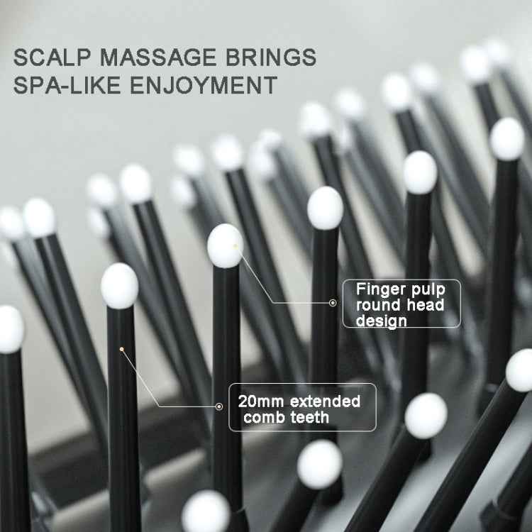 2 in 1 Massage Air Cushion Comb Mirror Integrated Comb Portable Folding Comb