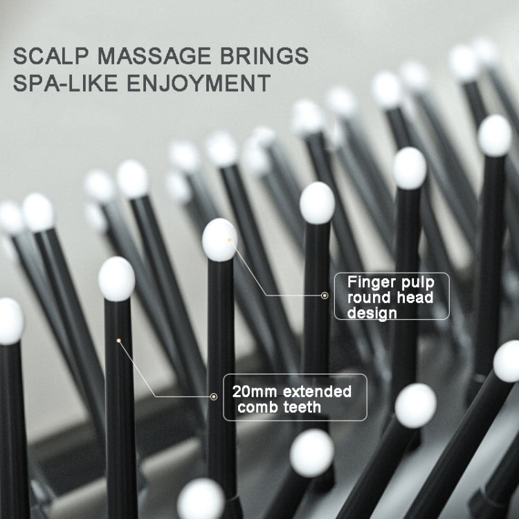 2 in 1 Massage Air Cushion Comb Mirror Integrated Comb Portable Folding Comb, Comb Mirror