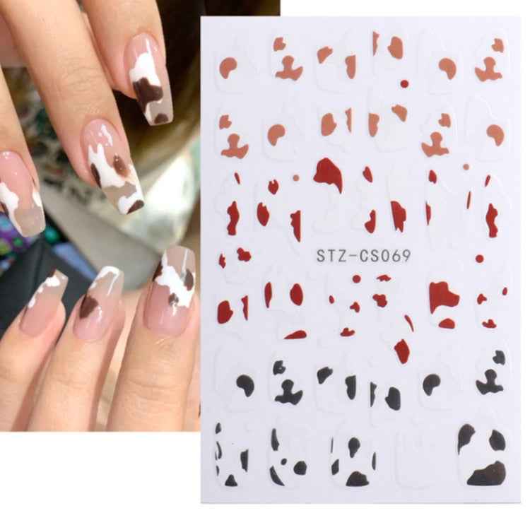 French Style Manicure Sticker Pop Stripe Line Nail Sticker