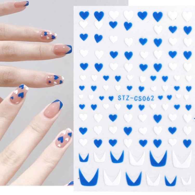 French Style Manicure Sticker Pop Stripe Line Nail Sticker