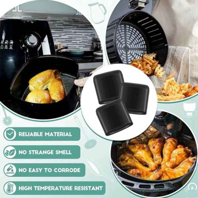 8pcs Air Fryer Rubber Bumpers Air Fryer Tray Rubber Replace Parts Accessories