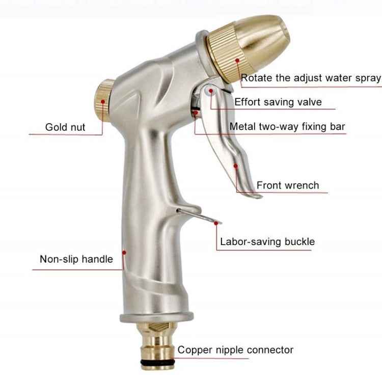 Pure Copper Household Car Wash Garden Watering Sprinkler Tool