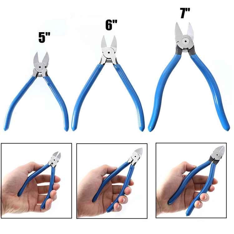 Water Nozzle Pliers Shearing Chrome Vanadium Steel Electrician Diagonal Wire Strippers