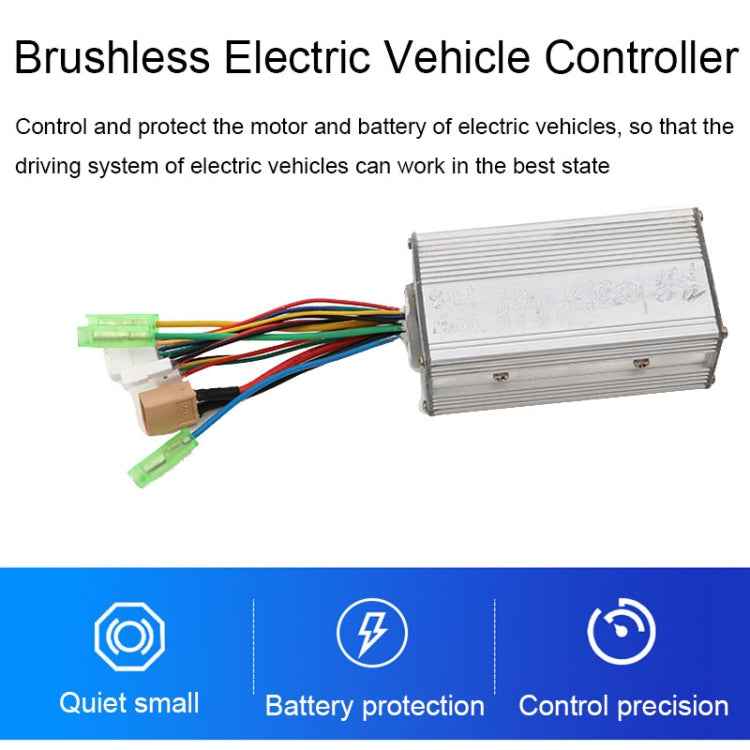 24V/36V/48V Sine Wave Brushless DC Electric Vehicle Controller 350W Controller Circuit Board