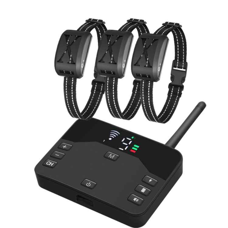 2-In-1 Electric Dog Fence & Remote Training Collar Adjustable Vibration & Shock