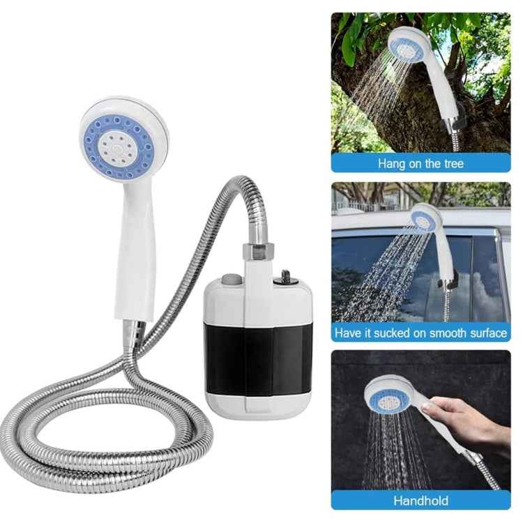 KE-801 Outdoor Electric Shower Camping Rechargeable Portable Shower Head, KE-801 2200mAh