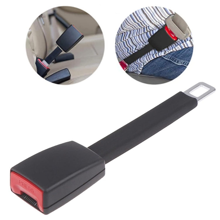 25cm Car Seat Belt Extension Snap Button, 25cm Beige, 25cm Grey, 25cm Black