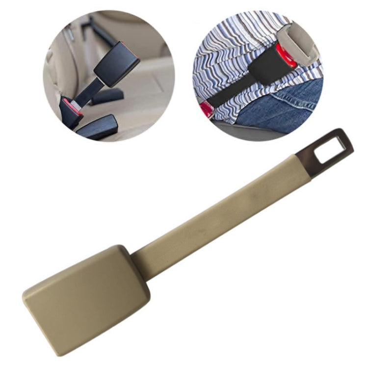 25cm Car Seat Belt Extension Snap Button, 25cm Beige, 25cm Grey, 25cm Black