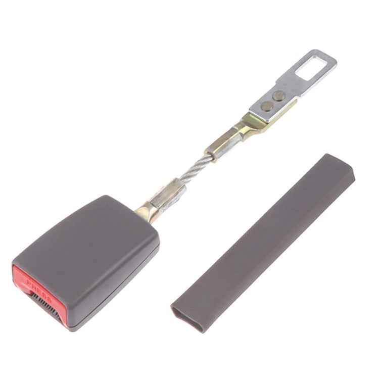 25cm Car Seat Belt Extension Snap Button, 25cm Black, 25cm Beige, 25cm Grey