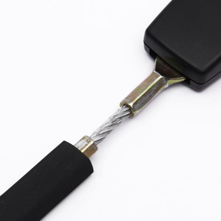 25cm Car Seat Belt Extension Snap Button, 25cm Beige, 25cm Grey, 25cm Black