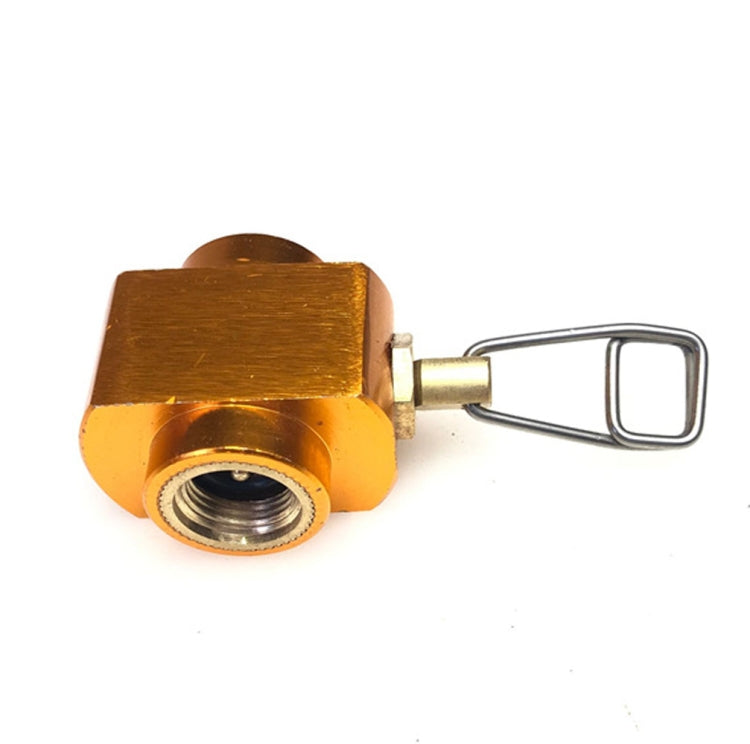 Outdoor Camping Gas Tank Refill Converter Connector Adjustable Gas Cartridge Refill Valve Adapter