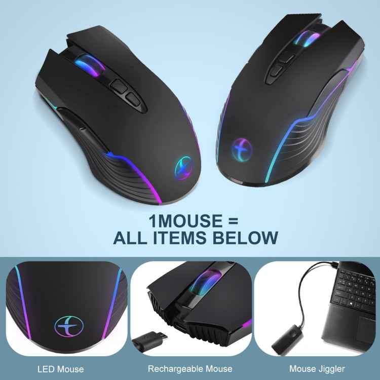 E50 2.4G Wireless Mouse Jiggler Portable Cordless Mouse With 7 Keys