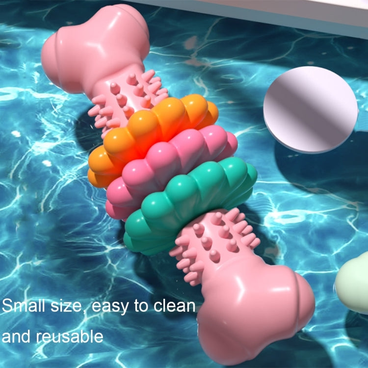 BG5056 TPR Pet Chewing Toys Bone Shape Dog Teething Stick, BG5056 (Blue), BG5056 (Pink), BG5056 ( Green)