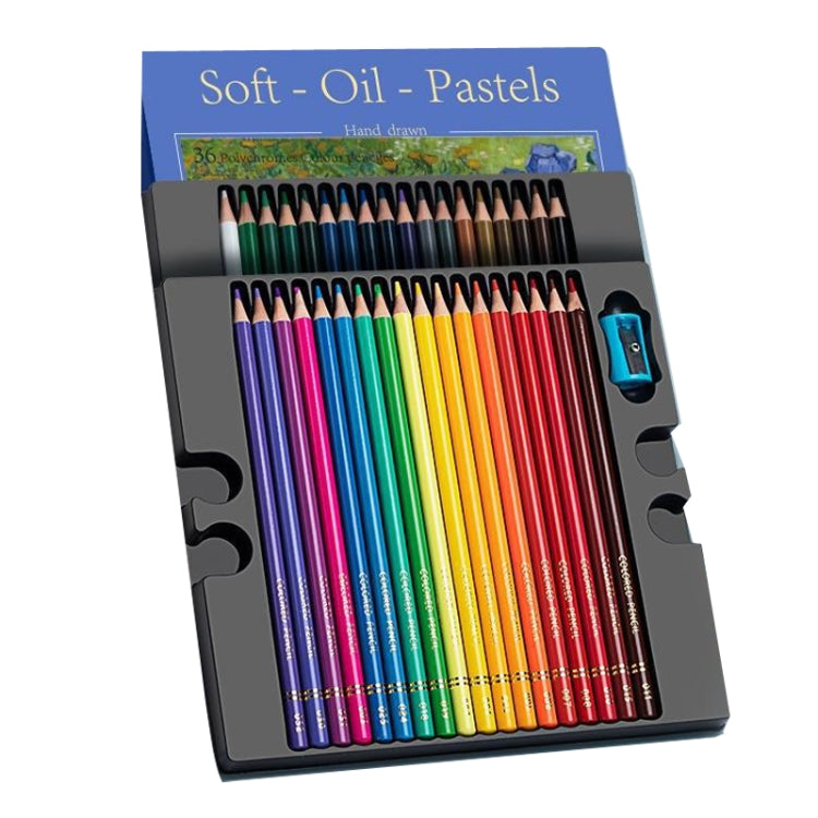 36 Colors Oily Bright Color Pencil Studio Special Set, 36 Colors Classic Model