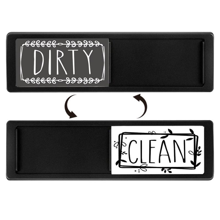 Dishwasher Magnet Clean Dirty Sign Double-Sided Refrigerator Magnet