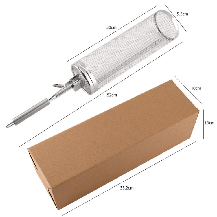 Upgrade With Handle BBQ Cage Stainless Steel Barbecue Basket