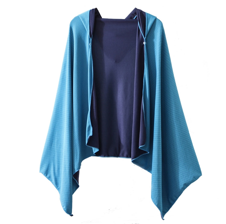 Cool and Quick-drying Beach Cloak Diving Hooded Changing Clothes Absorbent Towel