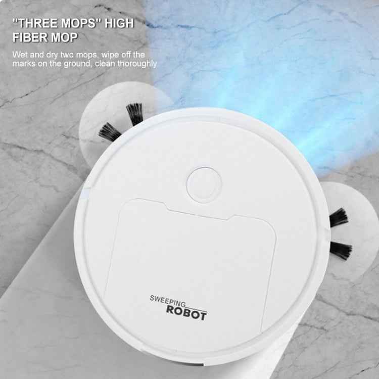 3 in 1 Mini Vacuum Cleaner Intelligent Sweeping Robot