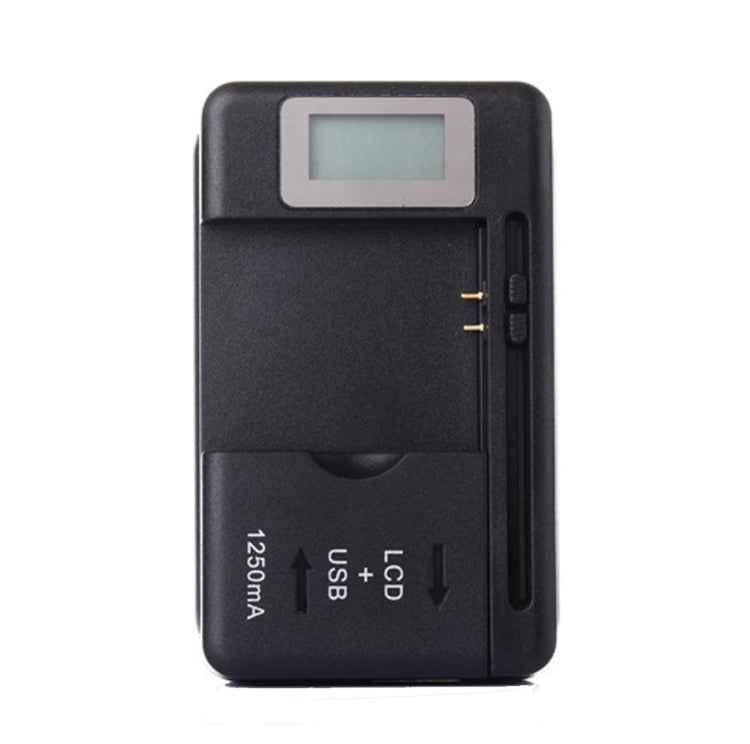 SS-5 Universal Cell Phone Battery Charger With USB Output & LCD Display, US Plug