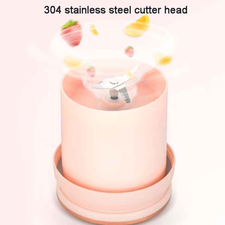 LGZ-1 500ml 50W 4 Blades Electric Portable Juicer Rechargeable Juice Extractor, LGZ-1 (White), LGZ-1 (Green), LGZ-1 (Pink)