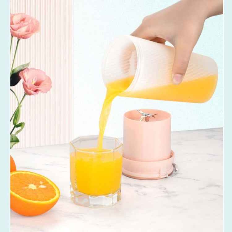 LGZ-1 500ml 50W 4 Blades Electric Portable Juicer Rechargeable Juice Extractor, LGZ-1 (White), LGZ-1 (Green), LGZ-1 (Pink)