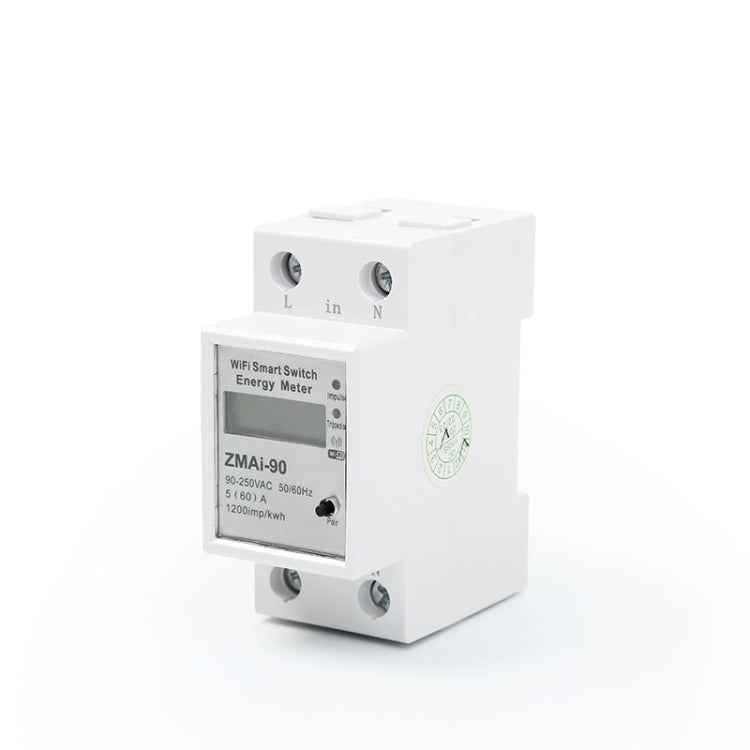 ZMAi-90 Wifi Smart Switch Energy Meter Support Tuya Smart Life APP Work With Alexa Google