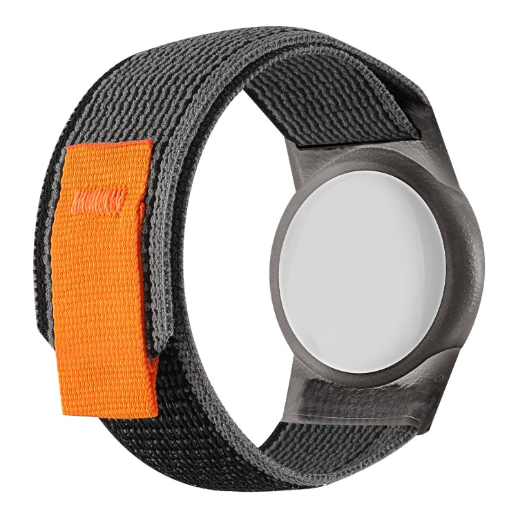 For AirTag 2nd Gen / AirTag 1st Gen Nylon Strap Wristband Anti-lost Tracker Protective Case