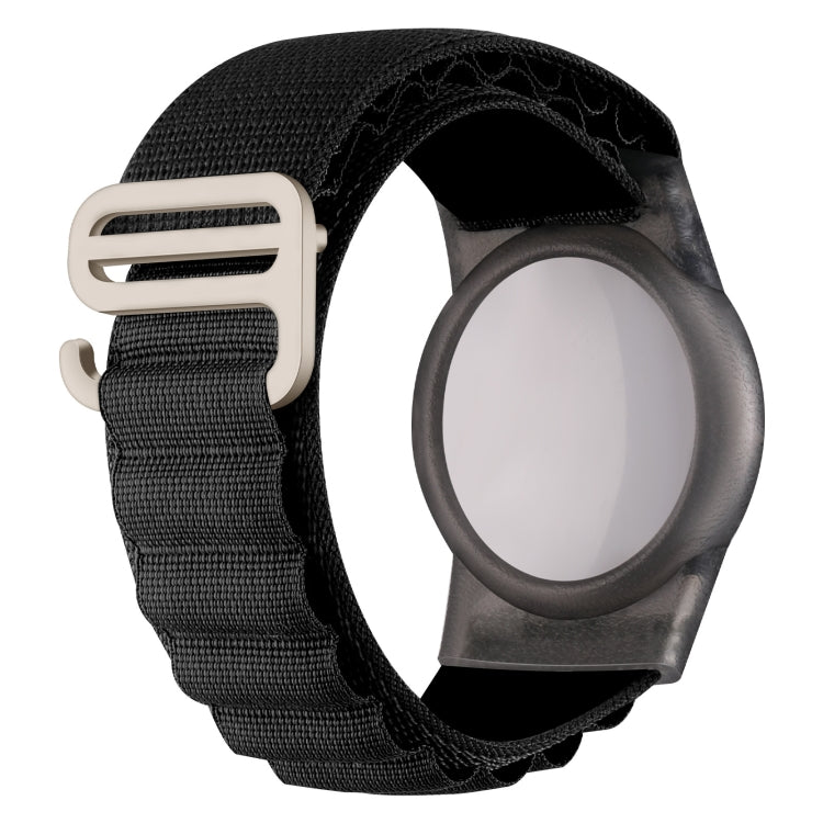 For AirTag 2nd Gen / AirTag 1st Gen Nylon Strap Wristband Anti-lost Tracker Protective Case